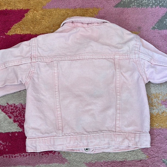ZARA light pink vintage denim jacket - Picture 5 of 9